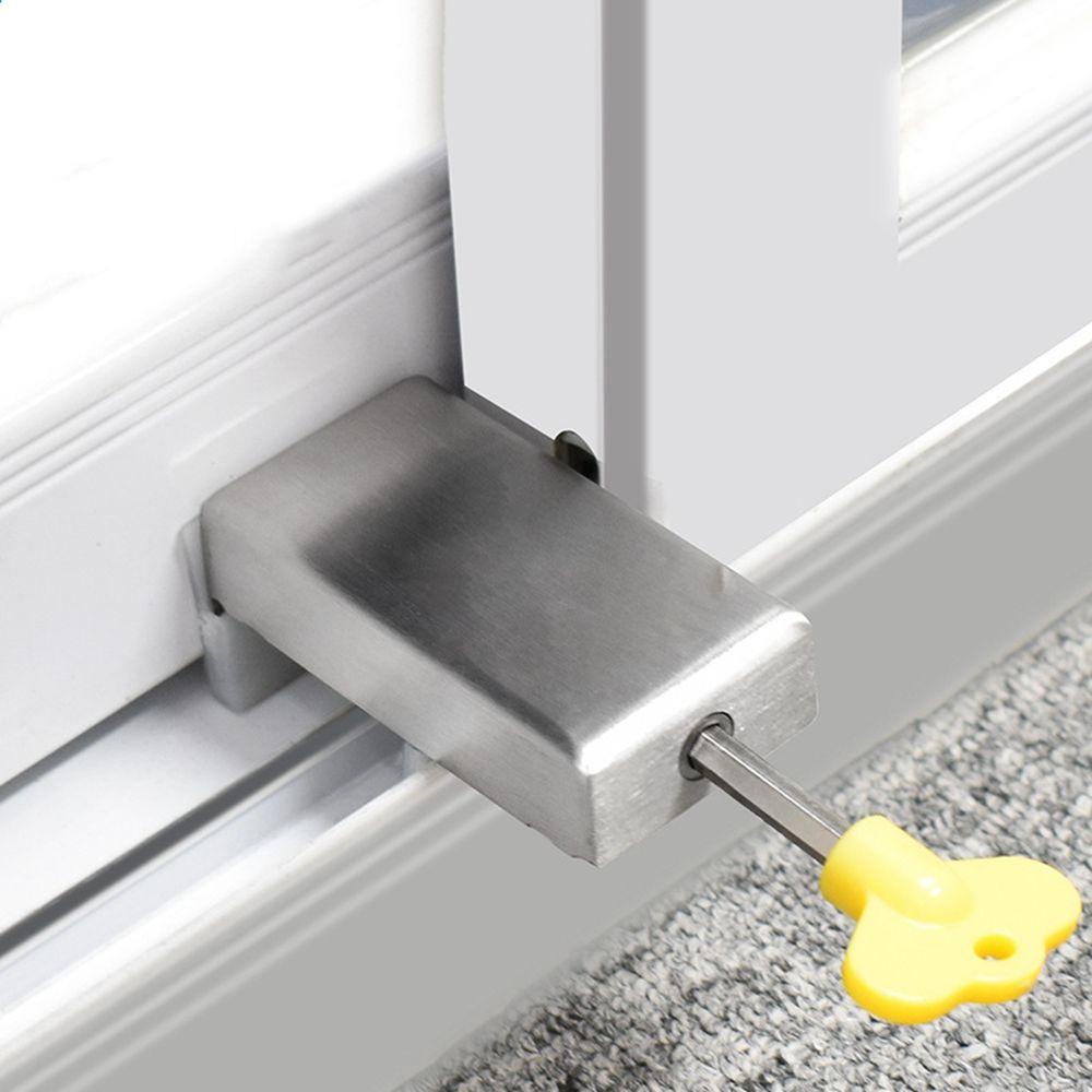 Khóa Cửa Sổ Trượt Bằng Hợp Kim Nhôm Bảo Vệ An Toàn Cho Bé