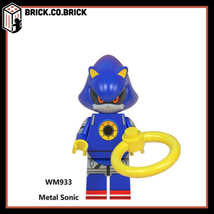 WM6086 - Đồ chơi lắp ráp minifigure nhân vật những người bạn của Sonic trong tựa game Sonic The Hedgehog