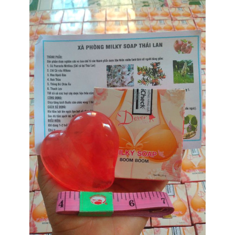 Xà phòng Thái Lan(MILKY SOAP BOM BOM )