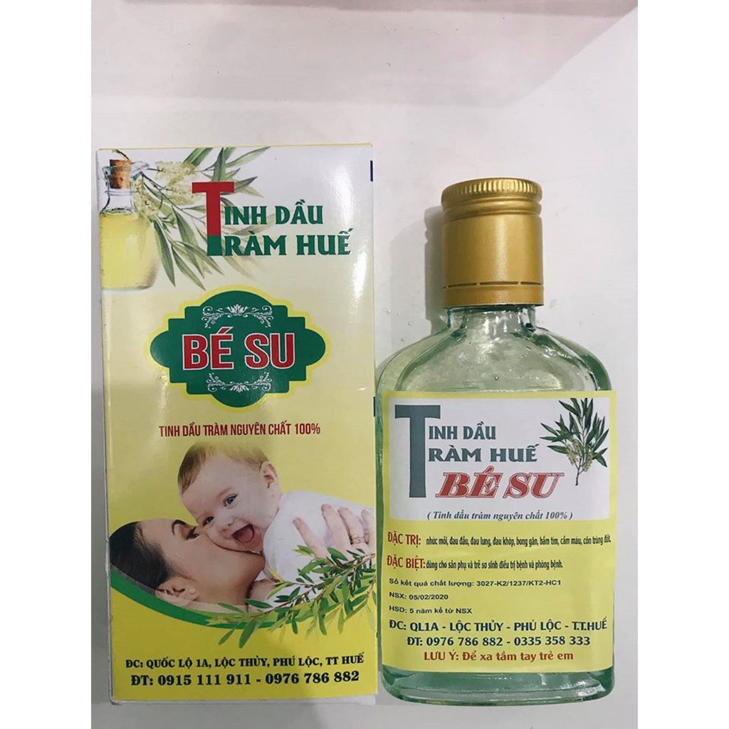 [ LOẠI 1] Tinh dầu tràm Bé Su 100ml