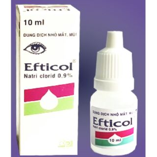 Combo 10 lốc( 100 chai) nước muối Efticol