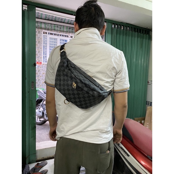 TÚI BAO TỬ NAM NỮ ĐEO CHÉO BỤNG ĐEO HÔNG BUMBAG LV9033 FULLBOX SHIP GRAB | BigBuy360 - bigbuy360.vn