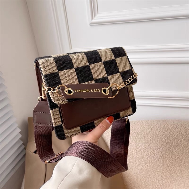 Túi xách nữ đeo chéo đẹp phong cách hàn quốc túi bì thư Zuliashop8386