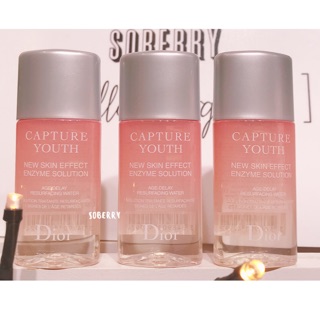 Nước thần DIOR Capture Youth New Skin Effect Enzyme Solution Age-Delay Resurfacing Water Minisize 15ml