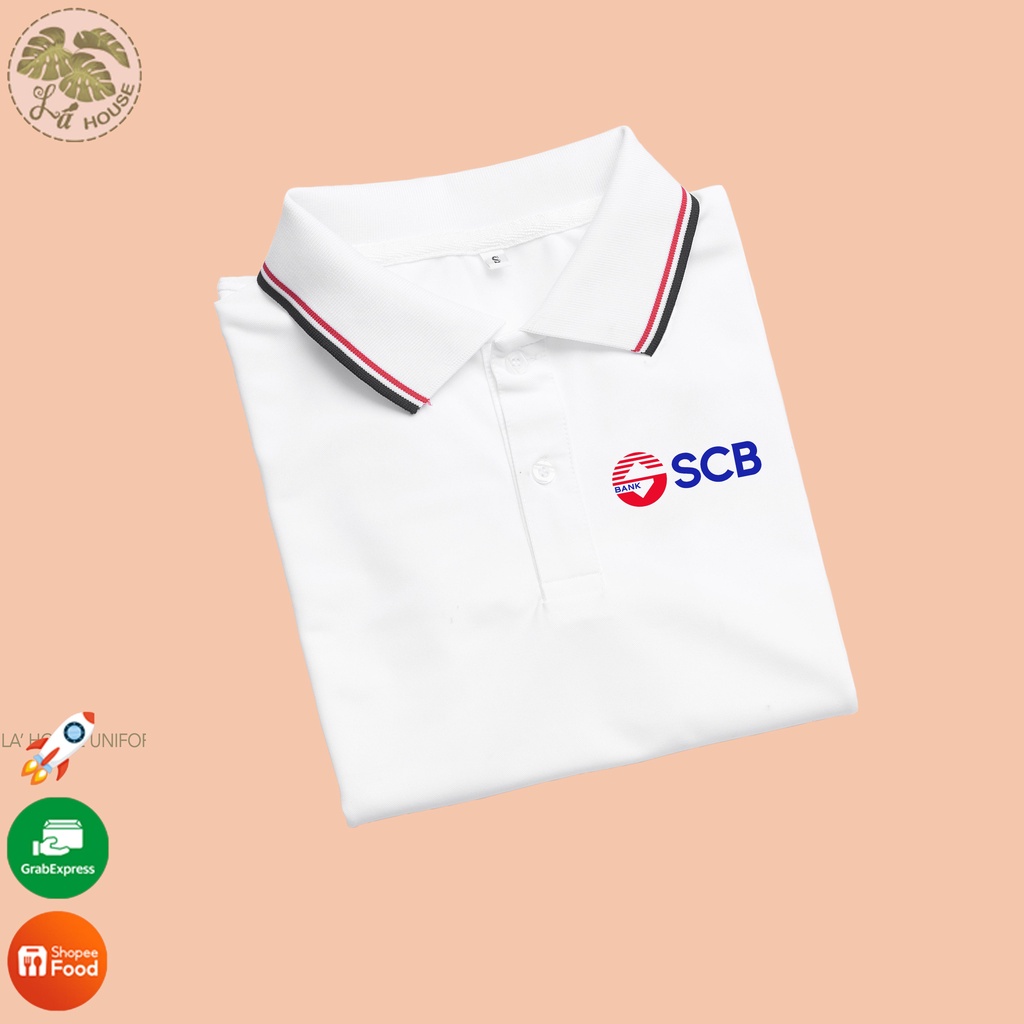 Áo thun đồng phục ngân hàng La ' House Uniform - SCB