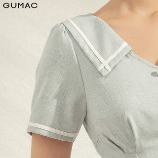 Đầm viền phối nút DA1176 GUMAC