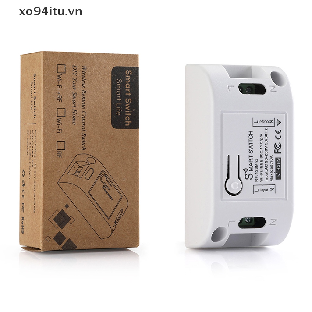 Công Tắc Thông Minh Kết Nối WiFi Điều Khiển Bằng Giọng Nói Tiện Dụng Cho Gia Đình