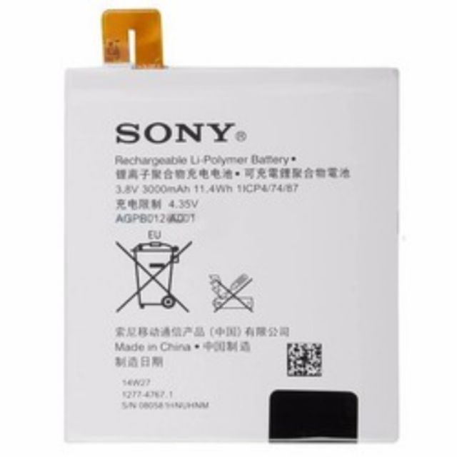 Pin Sony Xperia T2 Ultra/T2 Ultra Dual sim/D5322/D5306/D5303/D5316/XM50h/AGPB012-A001/LIS1554ERPC