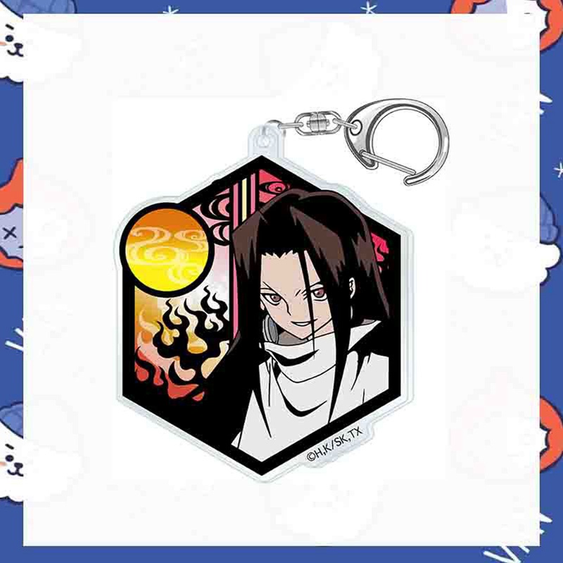 Móc Khóa Acrylic Hình Nhân Vật Hoạt Hình Shaman King Asakura Anna Kyoyama Hao Asakura Hana Usui Horokeu Chocolove Mcdonell