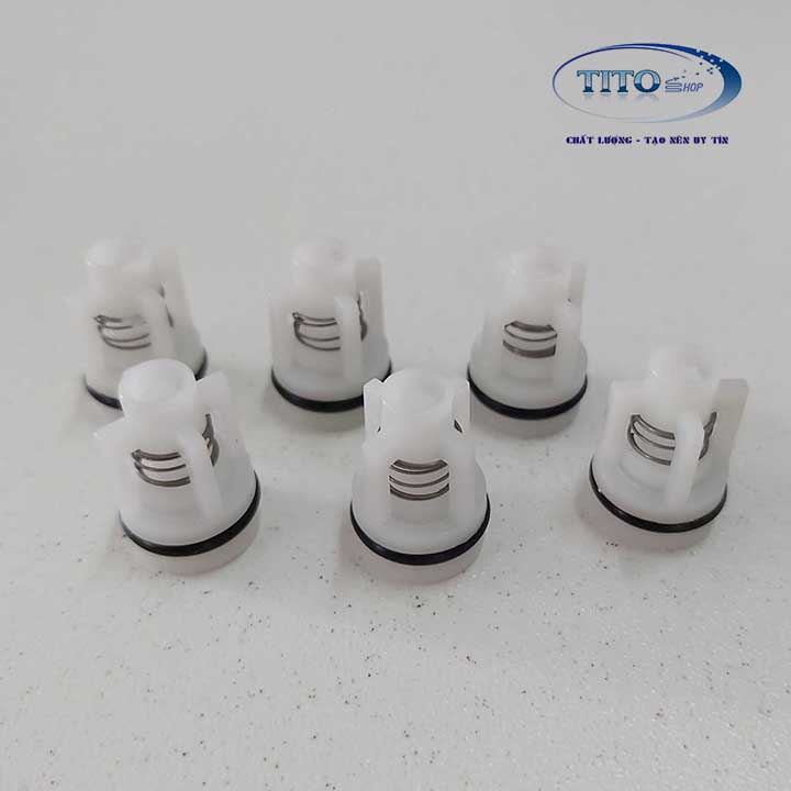 Bộ 6 van 1 chiều cho máy xịt rửa cao áp bị hỏng van - Phụ kiện máy rửa xe