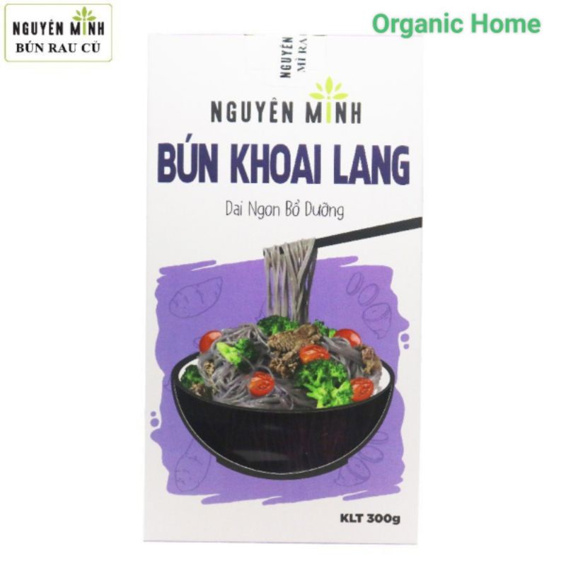 Bún Khoai Lang Nguyên Minh (MoriS) hộp 300g - BÚN RAU CỦ NGUYÊN MINH