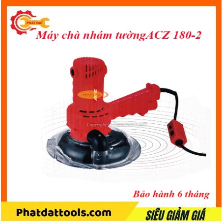 Máy Chà Tường Làm Sơn Bả ACZ 180-2 Bảo Hành 6 Tháng-Có Điều Chỉnh Tốc Độ-Không Đèn