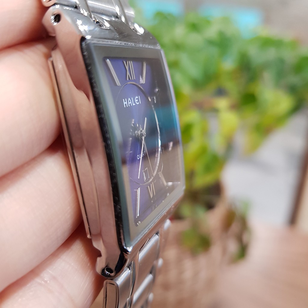 Đồng hồ nam Halei mặt vuông nhiều màu chống nước chống xước tuyệt đối Tony Watch 68