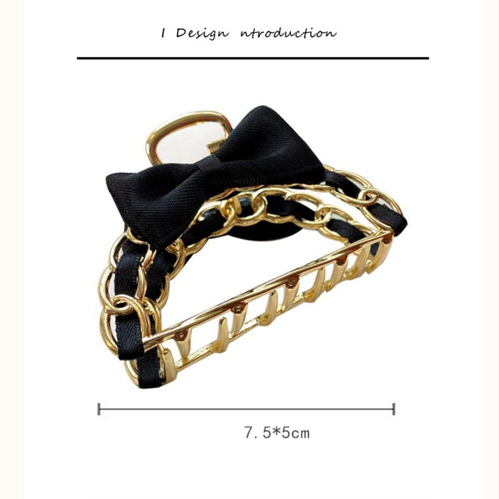 Kẹp Nơ Phong Cách Vintage Ngọt Ngào Đơn Giản Cho Nữ