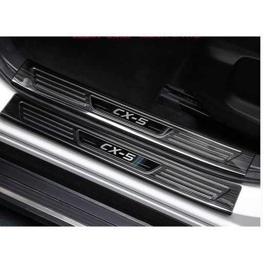 Ốp bậc cửa Mazda CX5 2014-2021 Titan cao cấp .