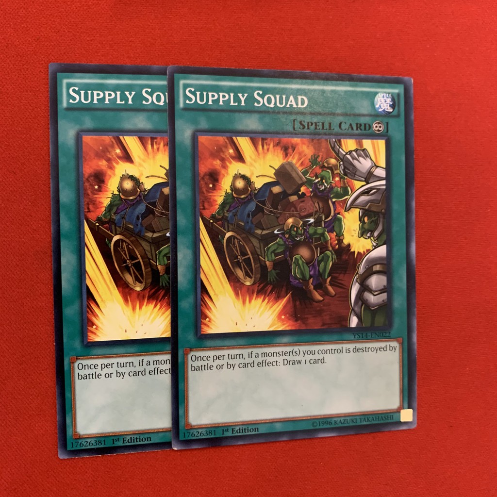 [EN][Thẻ Bài Yugioh Chính Hãng] Supply Squad