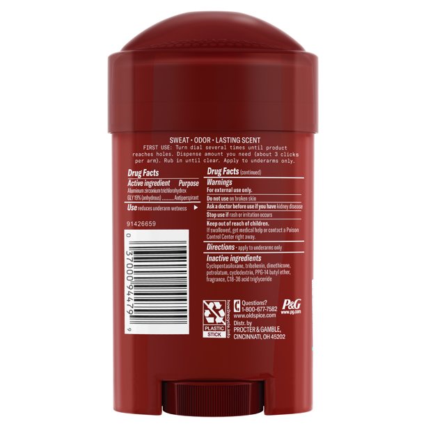 [FREESHIP] Lăn Sáp Khử Mùi Old Spice Sweat Defense PURE SPORT PLUS 73g