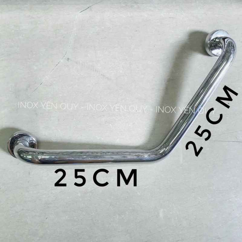 TAY VỊN NHÀ VỆ SINH CHO NGƯỜI GIÀ - TAY VỊN BỒN CẦU INOX CAO CẤP