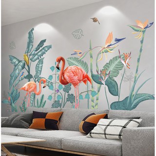 Decal giấy dán tường [MẪU MỚI] Decan Rừng nhiệt đới