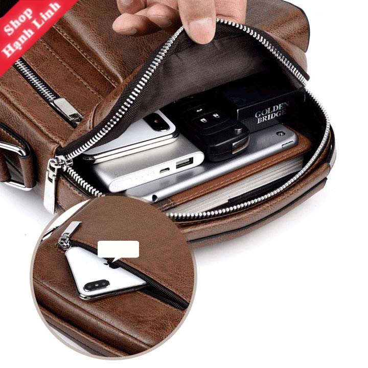 Túi đeo chéo nam da PU cao cấp hiệu Badenroo MS 8602, đựng Ipad 11 inch | BigBuy360 - bigbuy360.vn