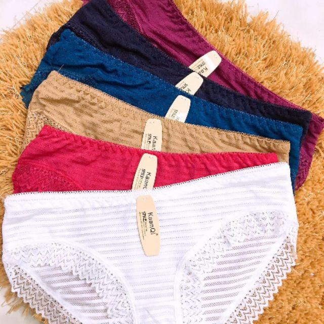 Quần Lót Nữ ❤️FREESHIP❤️ Giảm 20k khi Nhập Mã [MCC 20k ] Quần Lót Su Viền Xưn Sắn QL08 | BigBuy360 - bigbuy360.vn