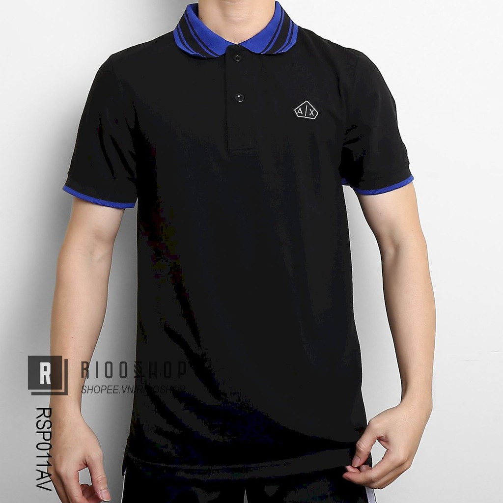 Áo thun có cổ polo, áo phông nam cá sấu polo form rộng ngắn tay đẹp trẻ trung MEN AX RSP011AV có size lớn xxl Riooshop | BigBuy360 - bigbuy360.vn
