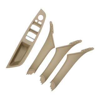 4pcs for bmw 5 series f10 f11 car inner door handle panel pull trim cover cream