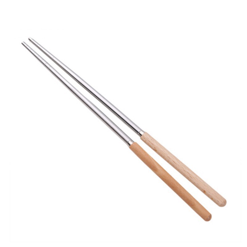 Thìa đũa dĩa ăn Inox cán gỗ cao cấp