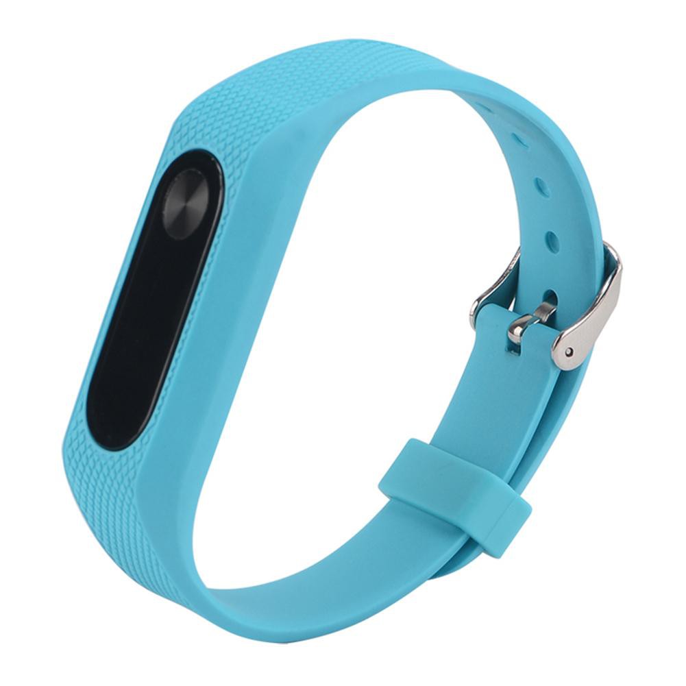 220mm Silicone Strap Bracelet Wristband Replacement for Xiaomi Miband 2