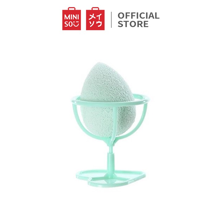 [Mã FMCGMALL - 8% đơn 250K] Bông rửa mặt Miniso hình giọt nước kèm giá đỡ - Hàng chính hãng (giao màu ngẫu nhiên)