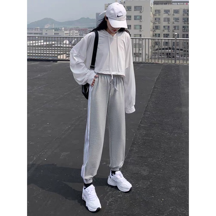 Quần Jogger 3 Sọc Nam Nữ Ulzzang Unisex Nekosg JG3S