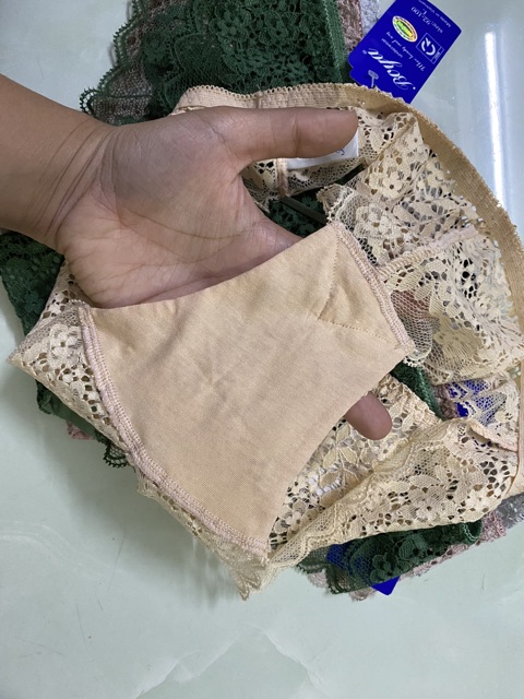 Bộ lót ren boya chính hãng - mút vừa nâng ngực