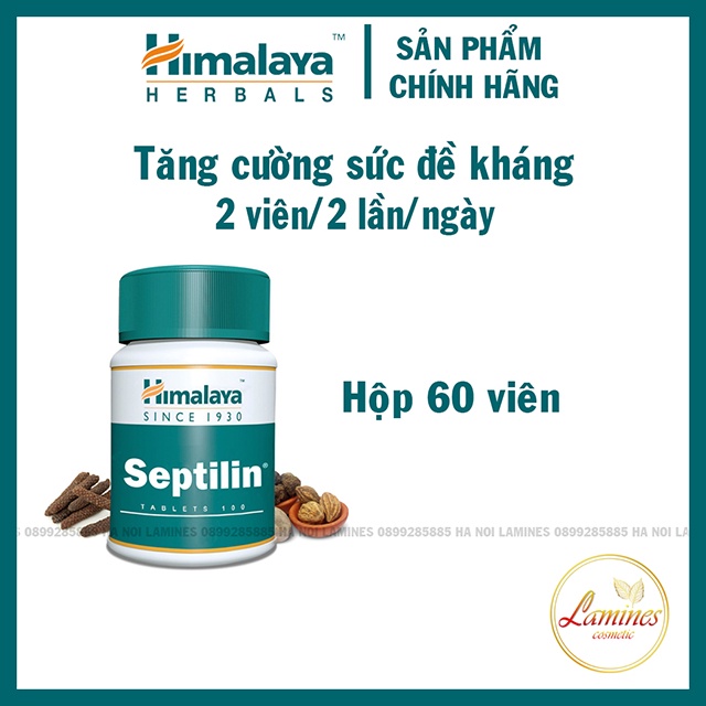 Himalaya Septilin - Hỗ Trợ Hệ Miễn Dịch | 60 Viên