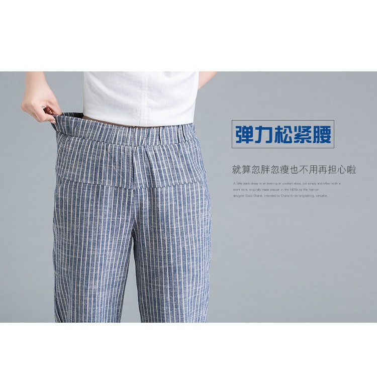 Quần nữ ống rộng cạp cao giản dị