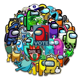 [Set 50 Cái] Sticker cute, dễ thương mẫu HOT nhất dán trang trí laptop, mũ nón bảo hiểm, vali, xe tay ga, ván trượt