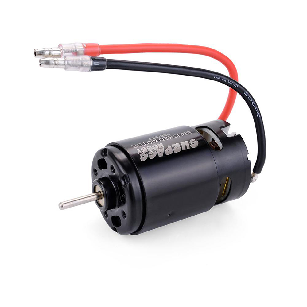 Động Cơ Chổi Than SURPASS HOBBY 550 12T 21T 27T 35T Với ESC 60A ESC  Cho Xe Điều Khiển Từ Xa Axial RC4WD 1 / 10