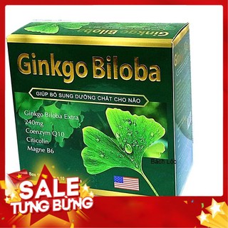 Viên Uống Bổ Não Ginkgo Biloba 240mg - Hộp 100 Viên -Hộp Xanh Lá - Hộp Xanh Lá
