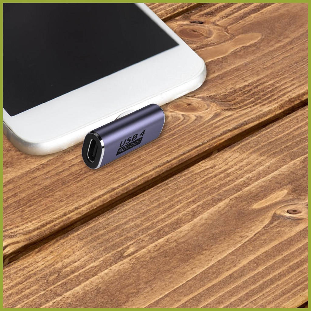 Adapter USB C Tốc Độ Cao 100W Chuyển Đổi Dữ Liệu 40Gbps 10GB 5 tamvn
