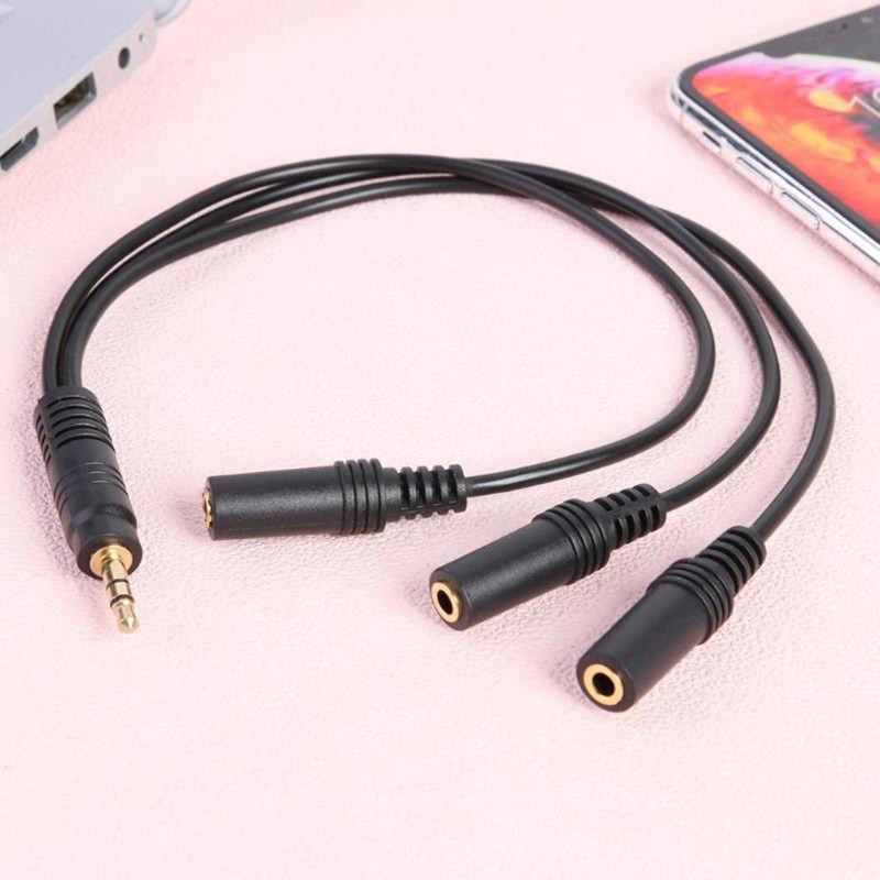 Đầu Chia 3 Cổng Âm Thanh 3.5mm