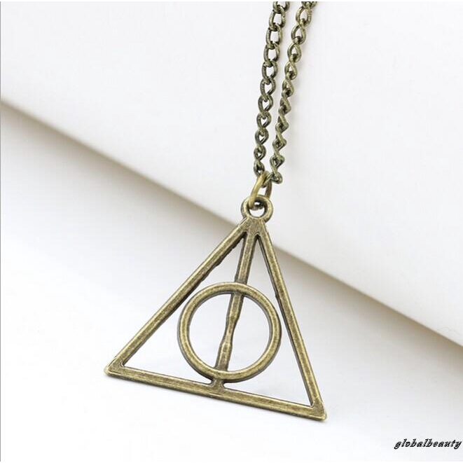 Dây Chuyền Mặt Kim Loại Biểu Tượng Phim Harry Potter Độc Đáo