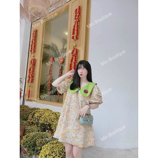 ĐẦM BABYDOLL CỔ NHỌN (KÈM VIDEO HÌNH THẬT)