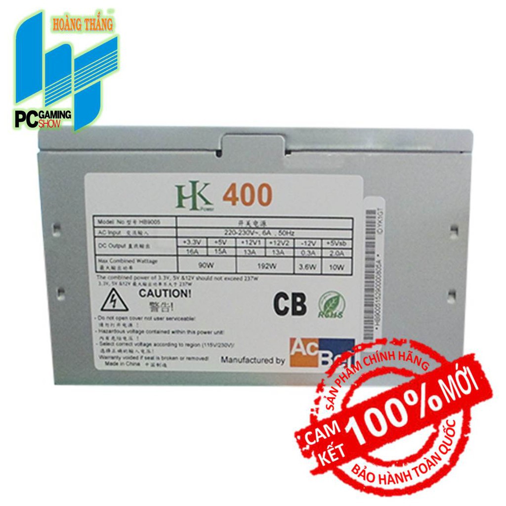 Nguồn/ Power Acbel HK + 400W