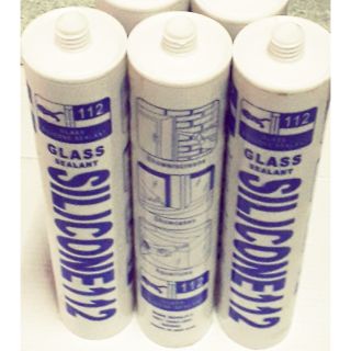 Keo silicone 112 trắng 1 chai