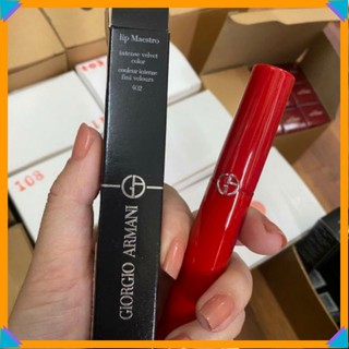 Son Kem Giorgio Armani Lip Maestro 402 Chinese Lacquer Đỏ Cam Căng Đét