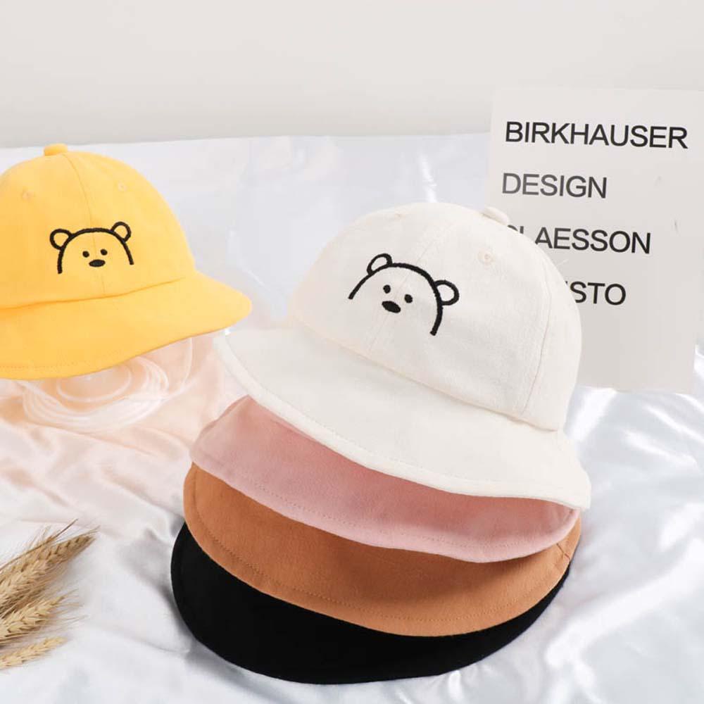 Mũ Rộng Vành Mềm Chống Nắng Nhiều Màu Sắc Dễ Thương Cho Bé