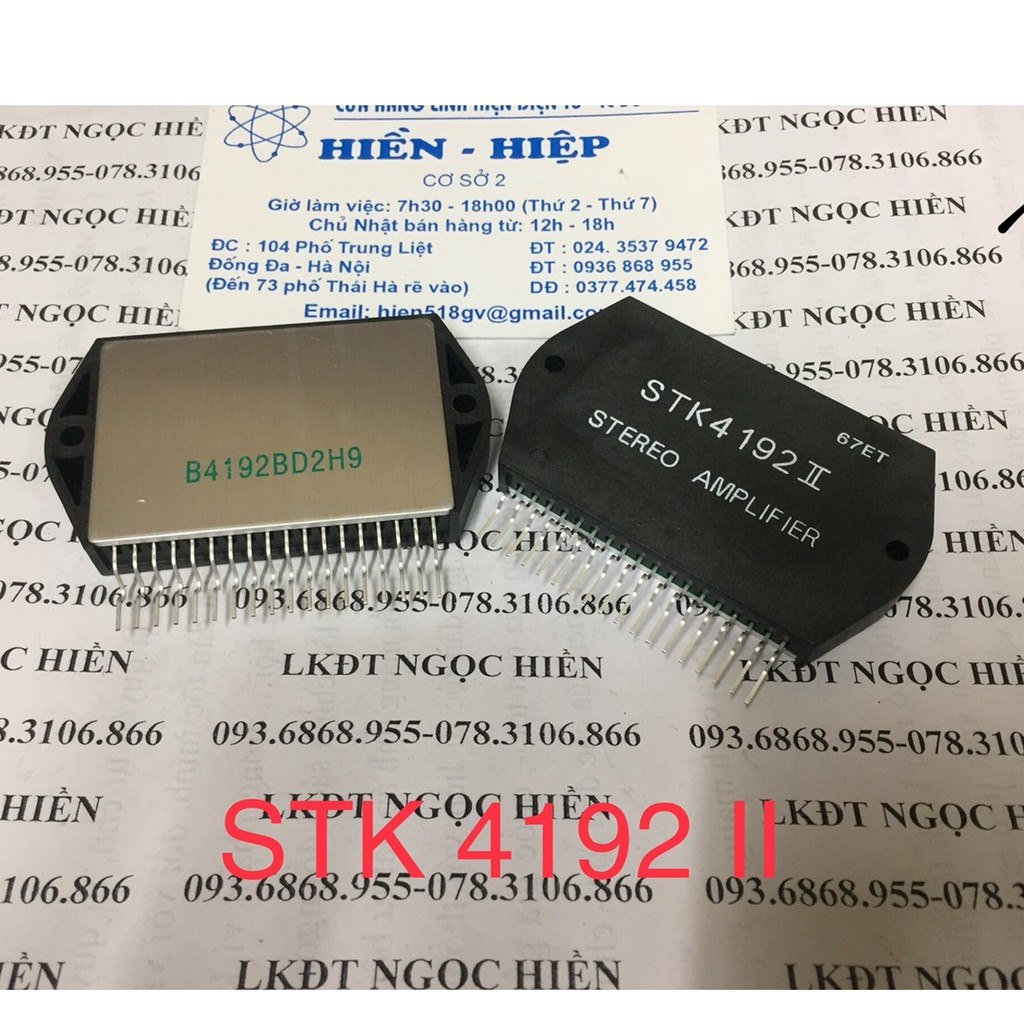 IC CÔNG SUẤT STK 4192 II