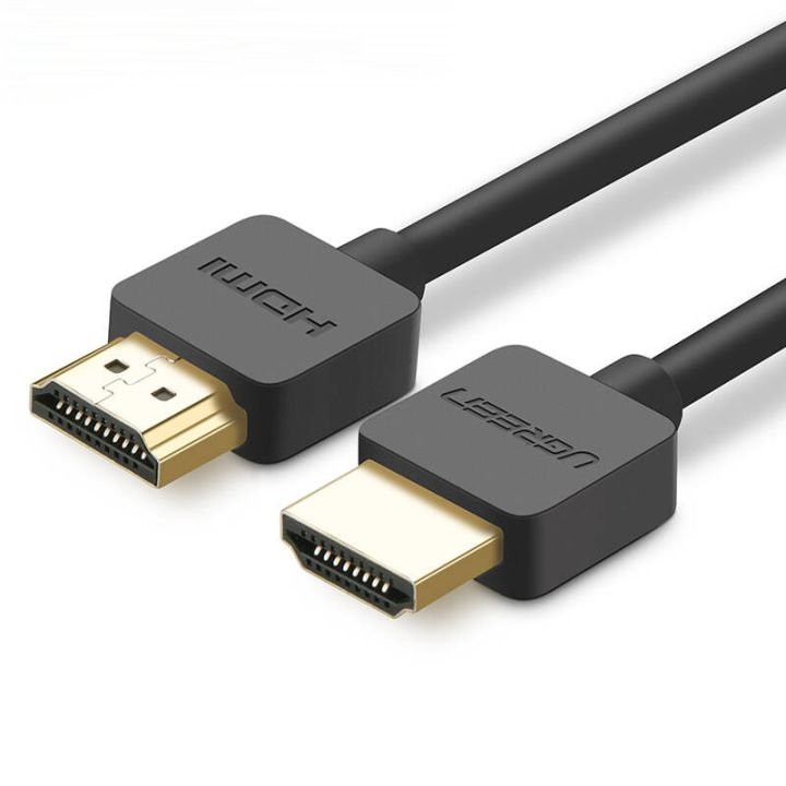 Dây HDMI 1.4 siêu mỏng thuần đồng 19+1, độ dài từ 1.5-2m UGREEN HD121