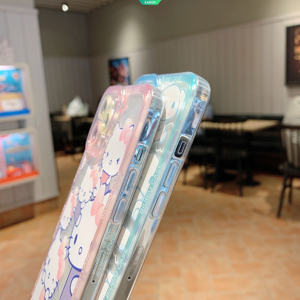 SANRIO Ốp Điện Thoại Trong Suốt In Hình Kuromi Cho iPhone13 13Pro 13Promax 12 12Pro MAX 11 Pro X XS MAX XR 7 8 Plus