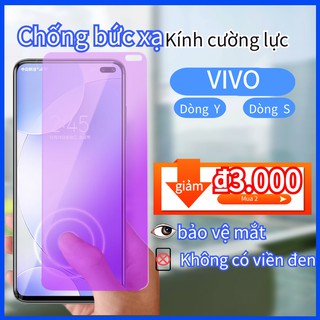 Bảo vệ bức xạ Kính Cường Lực Miếng dán màn hình VIVO S1 S1PRO Y17 Y15 Y12 Y11 Y81 Y1S Y85 Y19 Y91C Y93 Y91 Y91i Y20 Y30 Y50 Y12S Y20S Y30i Y51