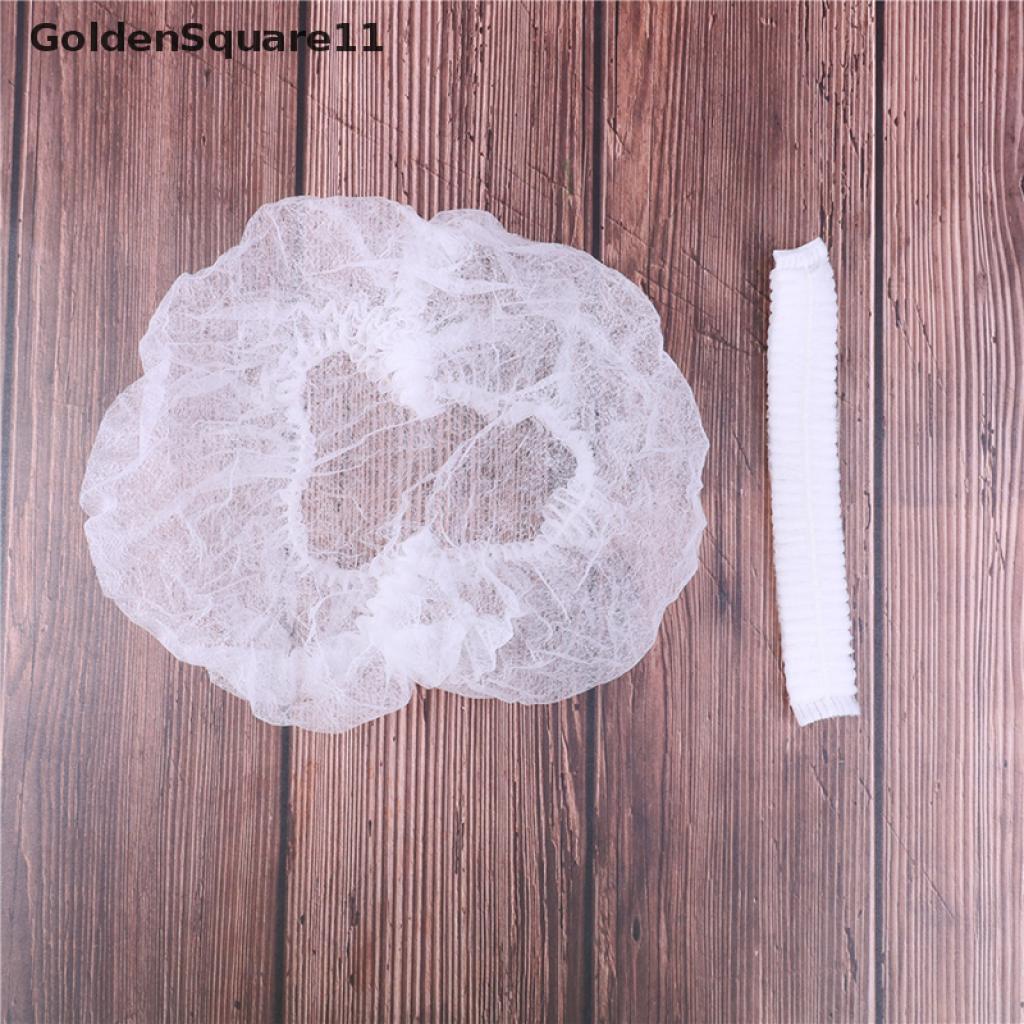 Set 100 Mũ Trùm Tóc Bằng Sợi Micro Sử Dụng Một Lần Tiện Lợi